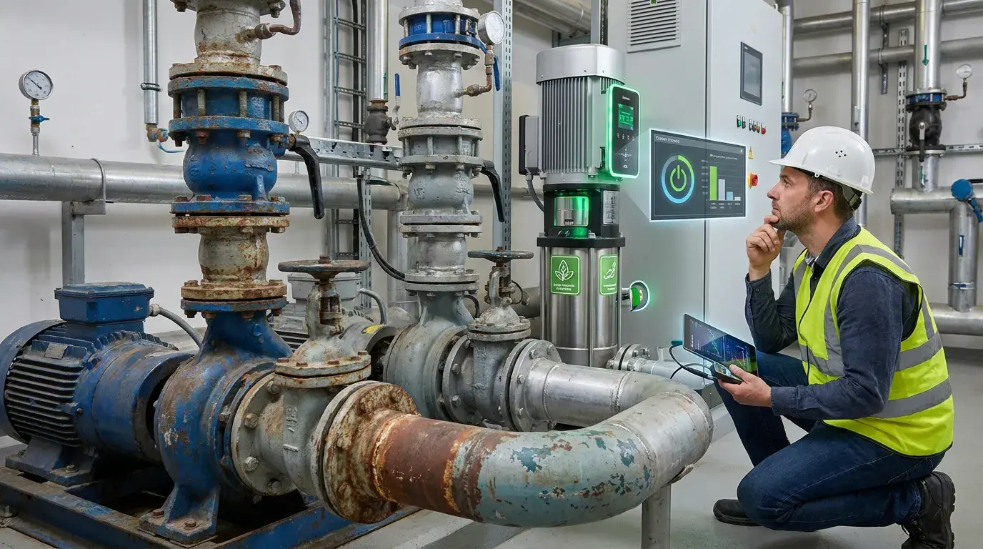 Desempenho de Bombas Antigas: Reparar ou Substituir?