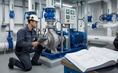Manutenção de bombas centrífugas: o que diz o manual técnico